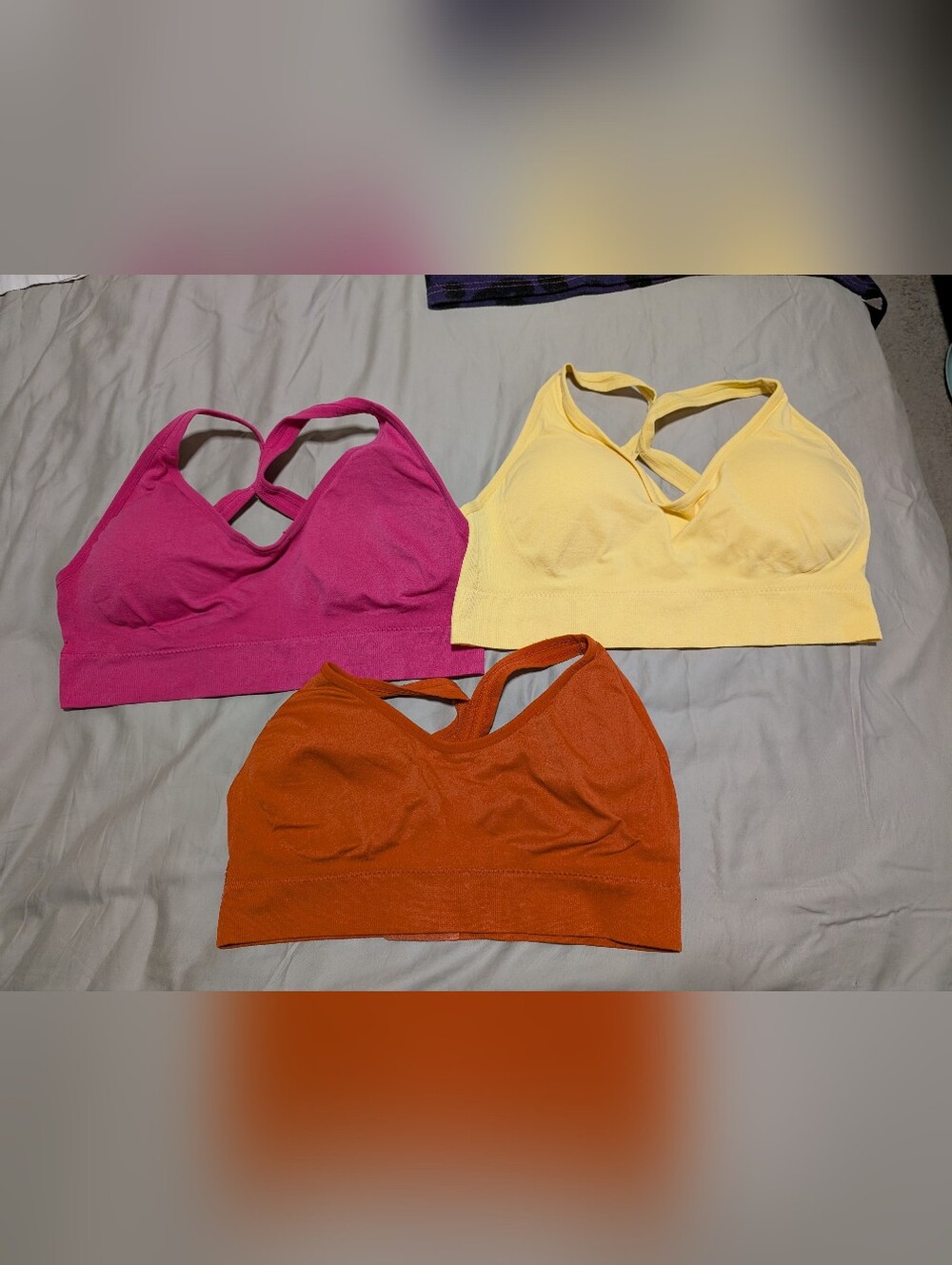 Multicolored Plus Stretchy Bras
